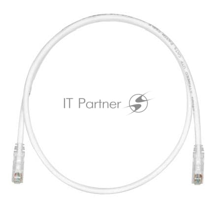 Патч-корд Panduit UTPSPL3MY UTP RJ-45 вил.-вилка RJ-45 кат.6 3м белый LSZH