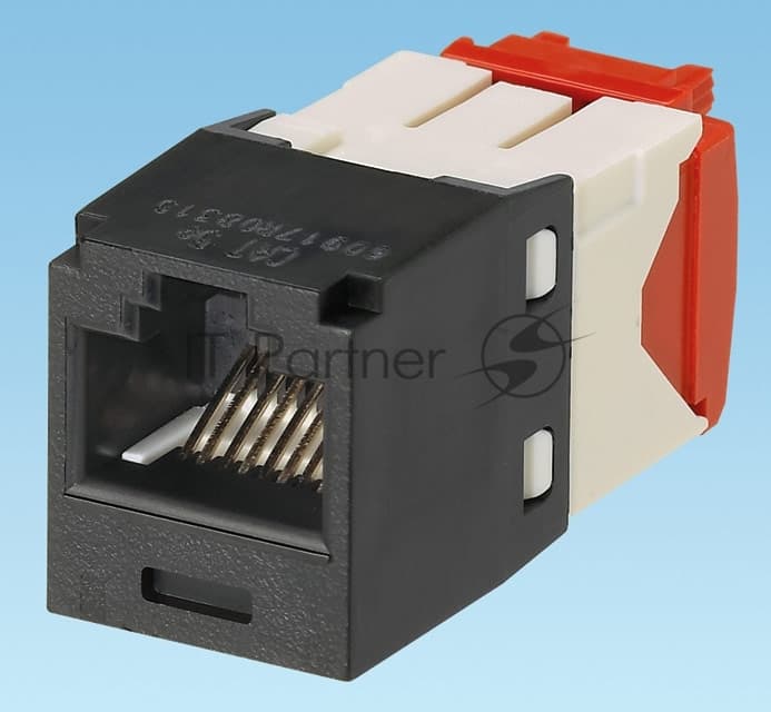 Модуль Panduit CJ5E88TGBL информ. Mini-Com RJ45 кат.5E UTP черн. (упак.:1шт)