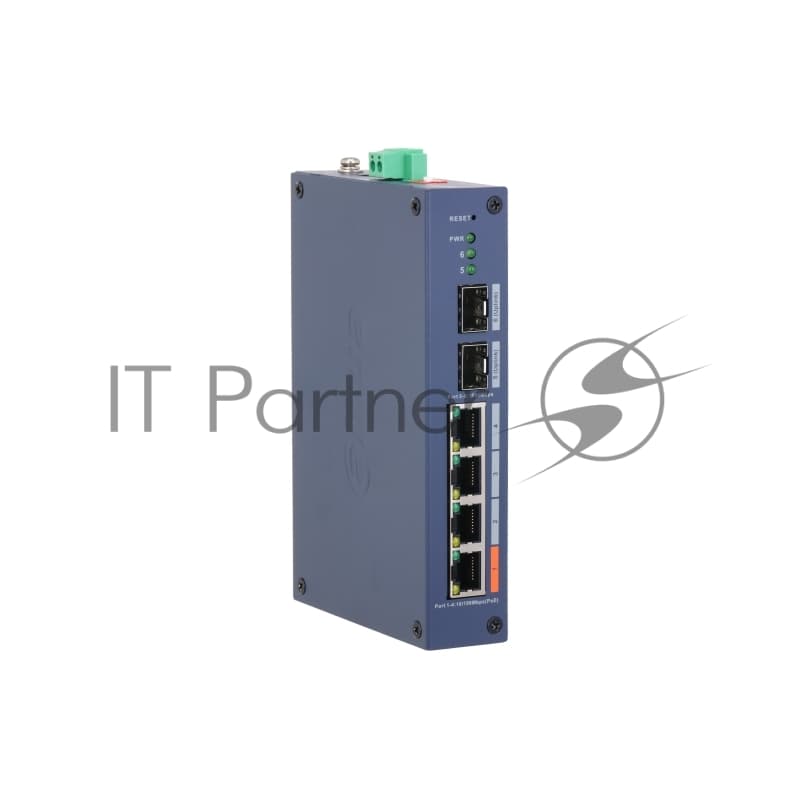 Коммутатор Dahua DH-CHS4206-4ET-60, 2×1 Гбит/с, управляемый