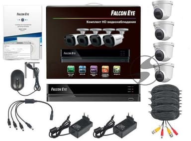 Комплект видеонаблюдения Falcon Eye FE-104MHD Дом