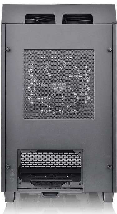Корпус Thermaltake The Tower 100 CA-1R3-00S1WN-00 /Black/Win/SPCC/Tempered Glass*3