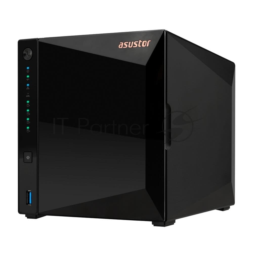 Платформа СХД ASUSTOR AS3304T v2 4 Bay (Max.16) 2.5GLAN 2GB DDR4 3xUSB