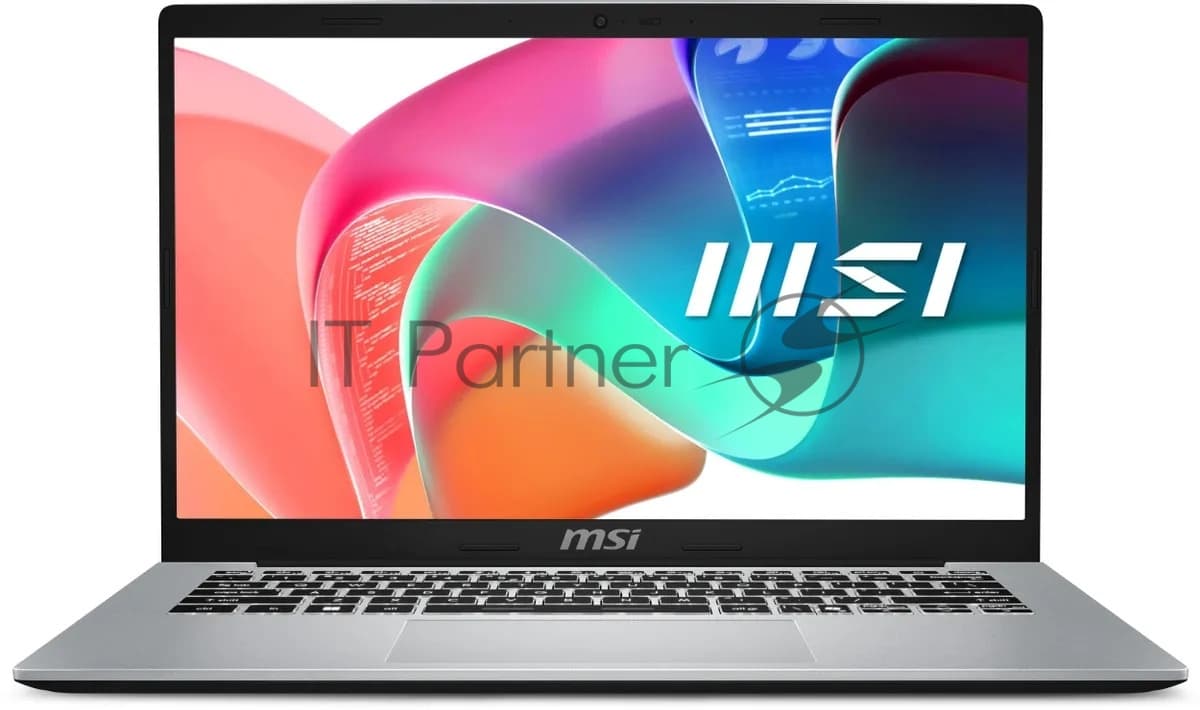 Ноутбук MSI Modern 14 F1MG-815XRU Intel Core 7 150U/16Gb (1*16 D4)/SSD512Gb/UMA/14"/IPS/FHD/1920x1080/60Hz/NoOS/RJ-45/Silver/1.5kg