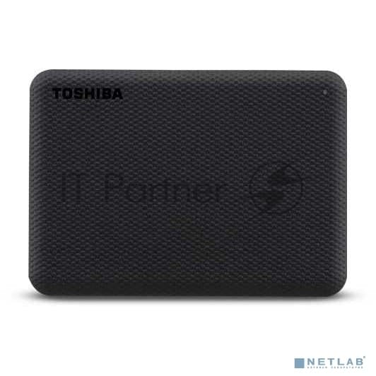 Внешний HDD 2.5" Toshiba Canvio Advance, 1TB, USB 3.2 Gen 1 Type-A, 5400 rpm, черный