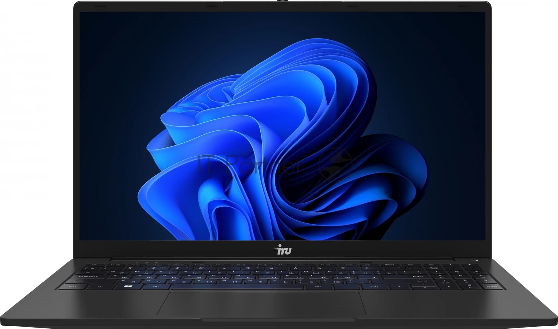Ноутбук IRU Planio 15ING N100 8Gb SSD512Gb Intel Iris Xe graphics 15.6" IPS FHD (1920x1080) Free DOS black 6000mAh