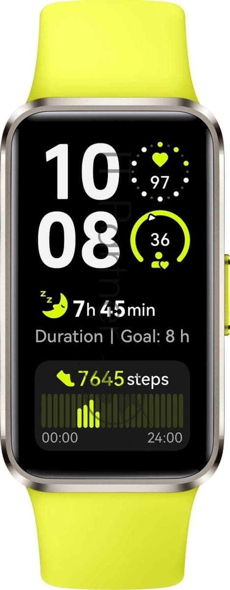 Фитнес-браслет Huawei Band 10 алюминий, зелёный