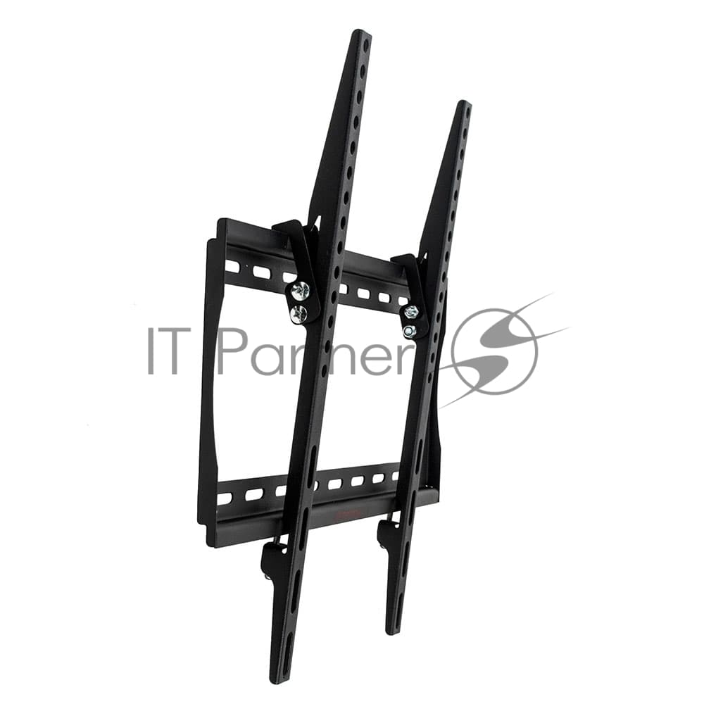 Кронштейн Arm media STEEL-4 new black, настенный для TV 22"-65", max 60 кг, 1 ст св., нак. 0°-15°, от ст. 28,5 мм, max VESA 400x400 мм.