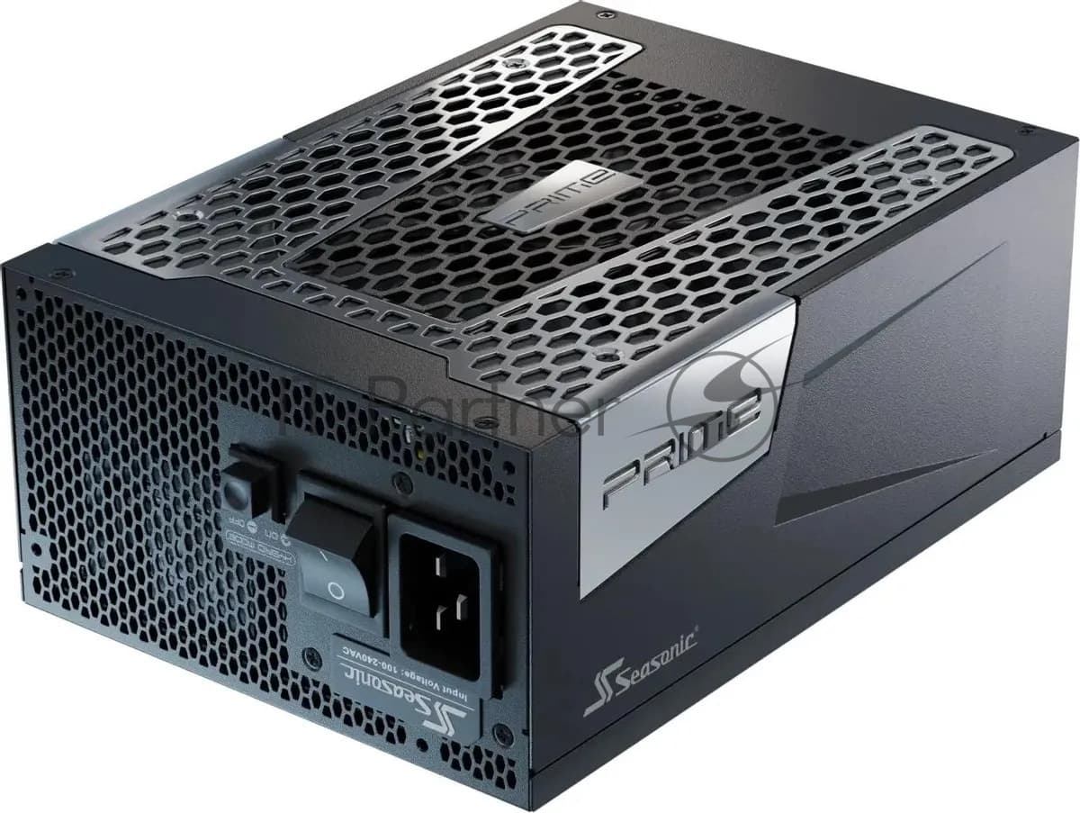 Блок питания Seasonic ATX 1600W Prime PX-1600 Gen.5 80 PLUS platinum (20+4pin) APFC 135мм fan 18xSATA Cab Manag RTL