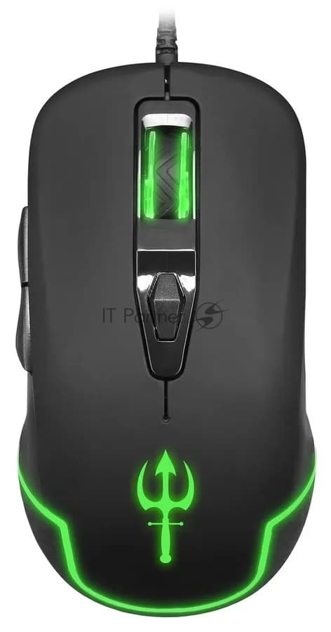 Мышь проводная Oklick 925G STORM черный, 3200 dpi, USB, кнопки - 6