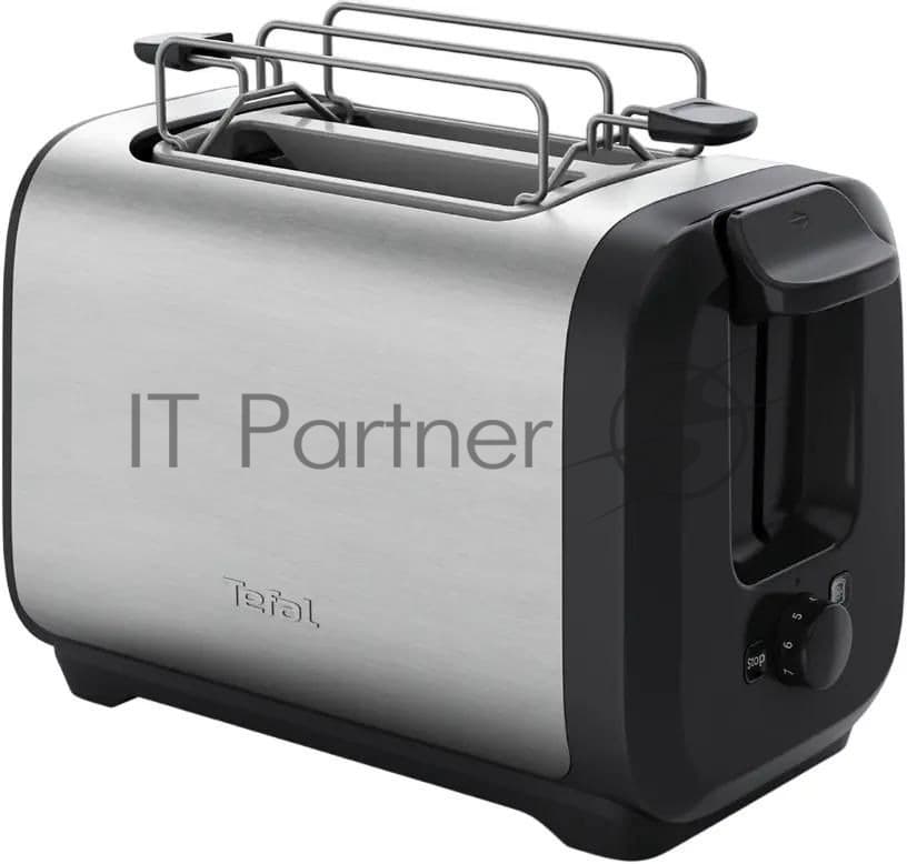 Тостер Tefal Express Metal TT5S1DE0, серебристый/черный 7211419524