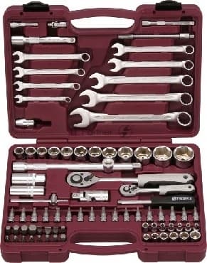 Набор инструментов THORVIK UTS0082 универсальный 1/4'' 1/2''DR 82 предмета