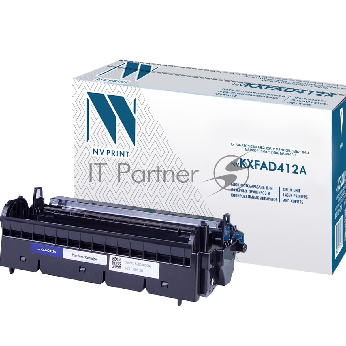 -/ Барабан NVP NV-KX-FAD412A для Panasonic KX-MB2000RU/ MB2020RU/ MB2030RU/ MB1900RU/ MB2051RU/ MB2061RU (6000k)