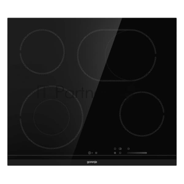 Встраиваемые электрические панели GORENJE/ Стеклокерамическая варочная панель, 60 см, 4 конфорки,черный цвет