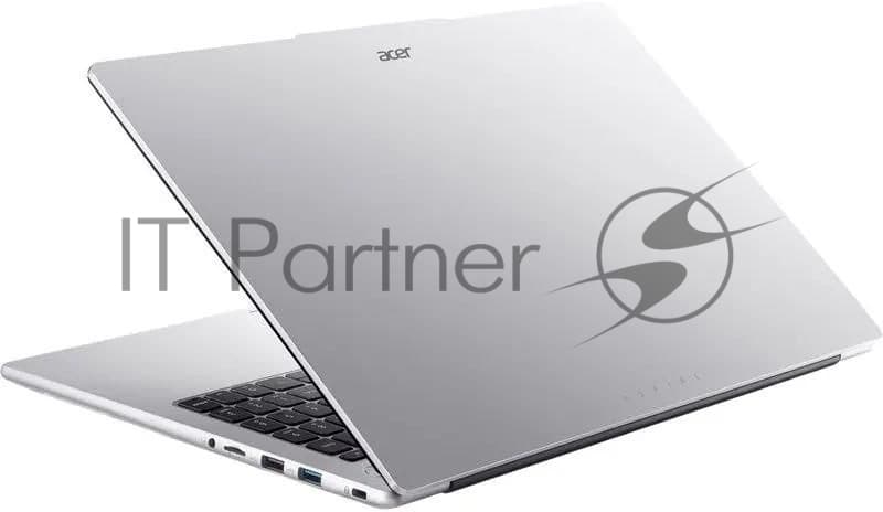 Ноутбук Acer Aspire Lite 15 AL15-44P-R01T/15.6"/IPS/AMD Ryzen 5 7430U/16Gb/512Gb SSD/AMD Radeon Graphics/NoOS/серебристый/1.49kg