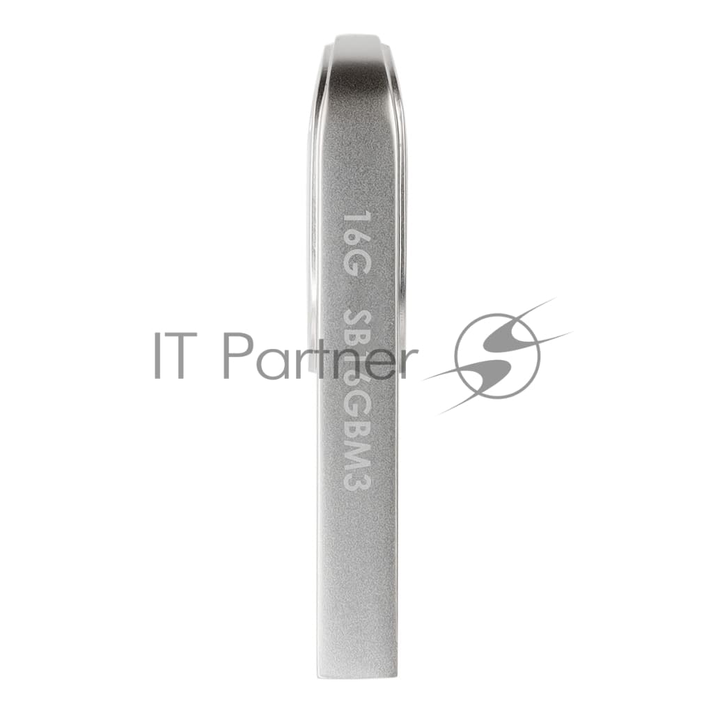 Флешка USB Smartbuy M3 Metal (SB16GbM3), 16Gb, USB 2.0, R/W 20/10, стальной