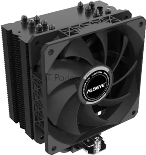 Вентилятор для процессора ALSEYE CPU Socket:Intel:LGA115X/1200/1366/1700/1851 AMD:AM4/AM5 TDP:220W Product Dimensions:120*73*150mm