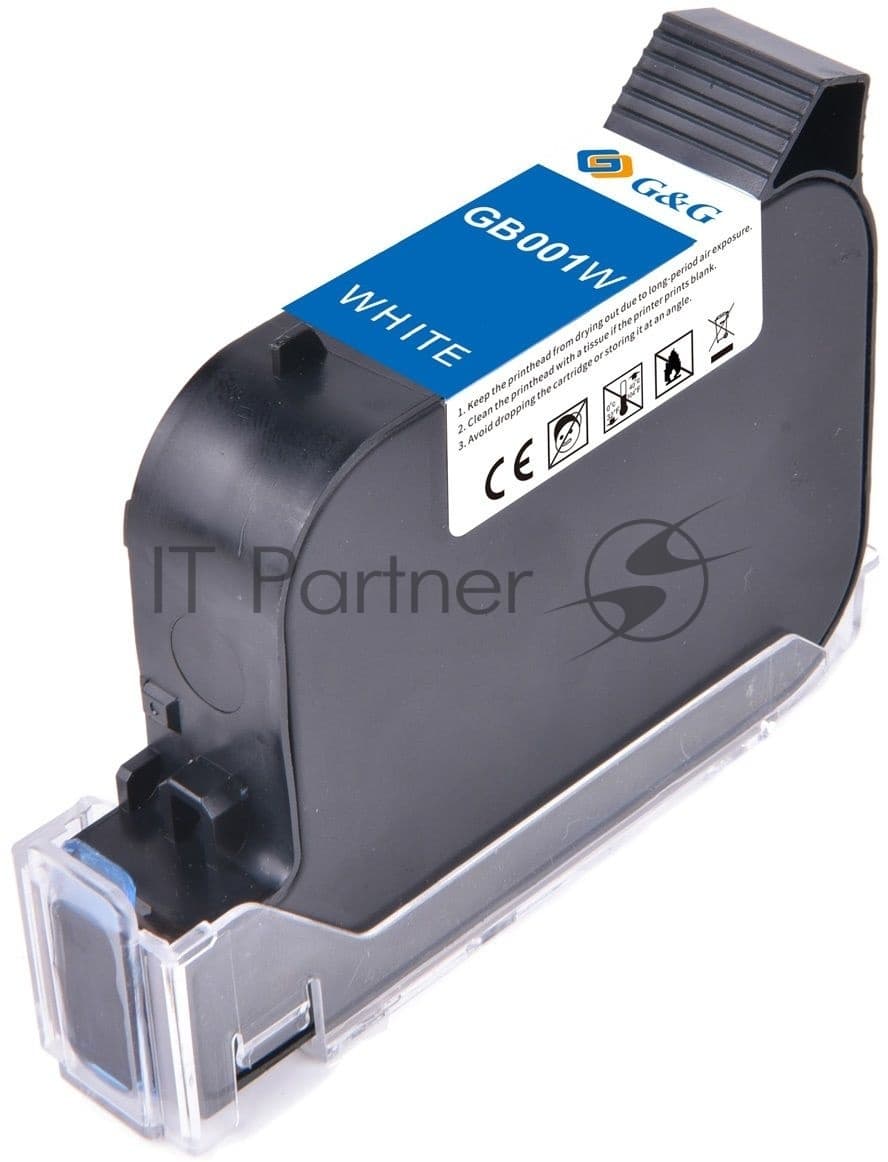 Картридж струйный G&G GB-001White белый (42мл) для G&G GG-HH1001B