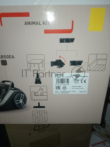 (Поврежденная упаковка) Безмешковый пылесос TEFAL TW4B50EA