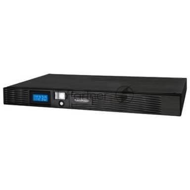 Источник бесперебойного питания CyberPower PR1000ELCDRT1U/1000 ВА/800 Вт/USB/RS-232/EPO/SNMPslot/6 x IEC 320 C13 (компьютерная)
