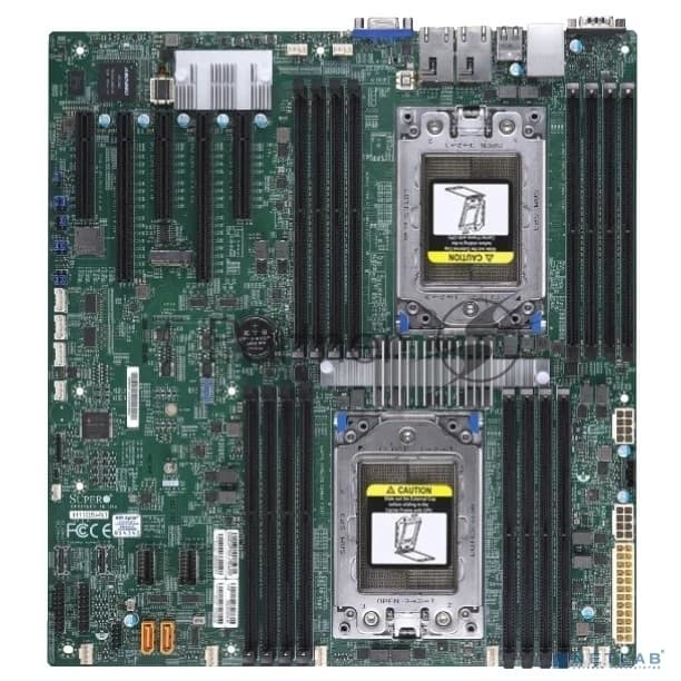 Материнская плата SuperMicro MBD-H11DSI-NT-O E-ATX 16xDDR4 2xM.2 NVMe (PCI-E3.0x4) 10xSATA3 2xUSB3.0 4xUSB2.0 VGA 3xPCI-E3.0x8 2xPCI-E3.0x16
