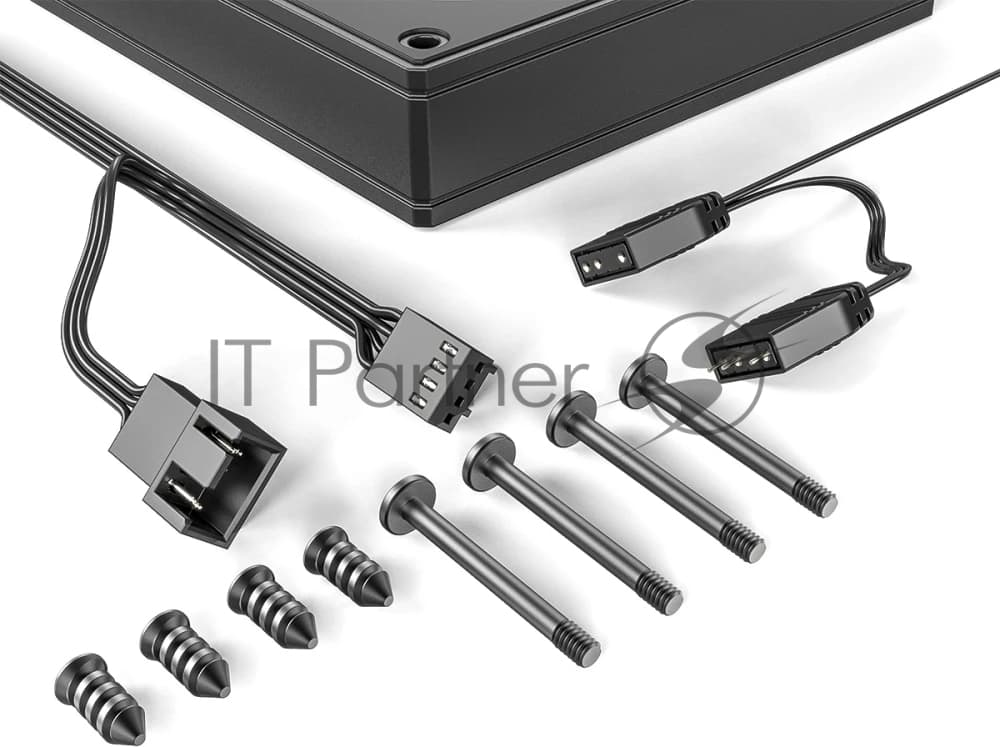 Вентилятор для корпуса ID-Cooling AS-120-K Trio ARGB 120х120x25 черный 4-pin 27.2дБ (упак.:3шт) (AS-120-ARGB-K TRIO) Ret