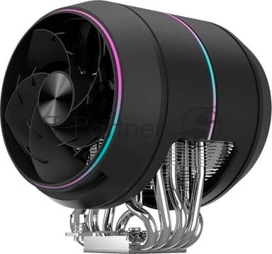 Кулер для процессора ZALMAN ZET5 черный, 5 HEAT PIPES, 4-PIN PWM, 600-2000 RPM, 30.4 DBA MAX, HYDRO BEARING, FULL SOCKET SUPPORT