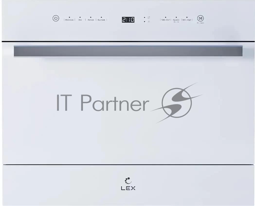 Посудомоечная машина Lex DW4541WH Compact белый (компактная)