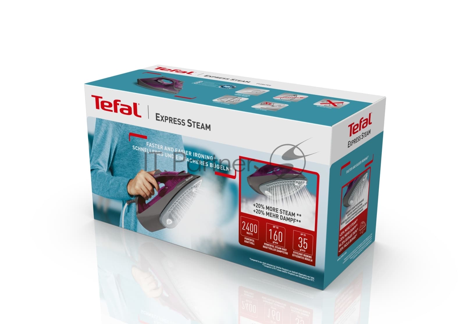 Утюг Tefal FV2847E0 Express Steam фиолетовый