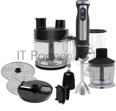 Блендер погружной Polaris PHB 1589AL CUBE черный, 1500 Вт