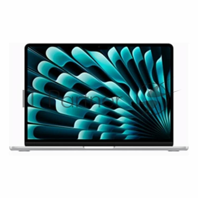 Ноутбук Apple MacBook Air A3114 M3 8 core 16Gb SSD 512Gb/10 core GPU 15.3" Liquid Retina (2880x1864) macOS silver WiFi BT Cam (MXD23HN/A)