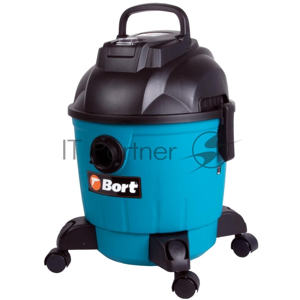 Строительный пылесос Bort BSS-1218 1200Вт (уборка: сухая/влажная/выдув/сбор воды) синий