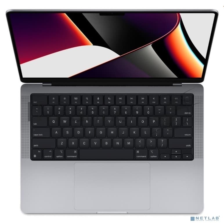 Ноутбук 14.2" WQXGA Apple MacBook Pro grey (Apple M1 Pro 10‑core/16Gb/1Tb SSD/16‑core GPU/MacOS) Английская клавиатура