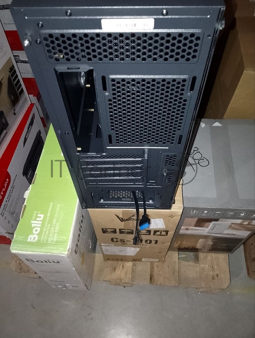 (Поврежденный товар) Корпус MiniTower Ocypus Gamma C50 черный (mATX, без БП, 2xUSB1.1 Type-A+USB3.2 Type-A) (Gamma-C50-BKG000XX-GL_(Поврежденный товар) 000005)