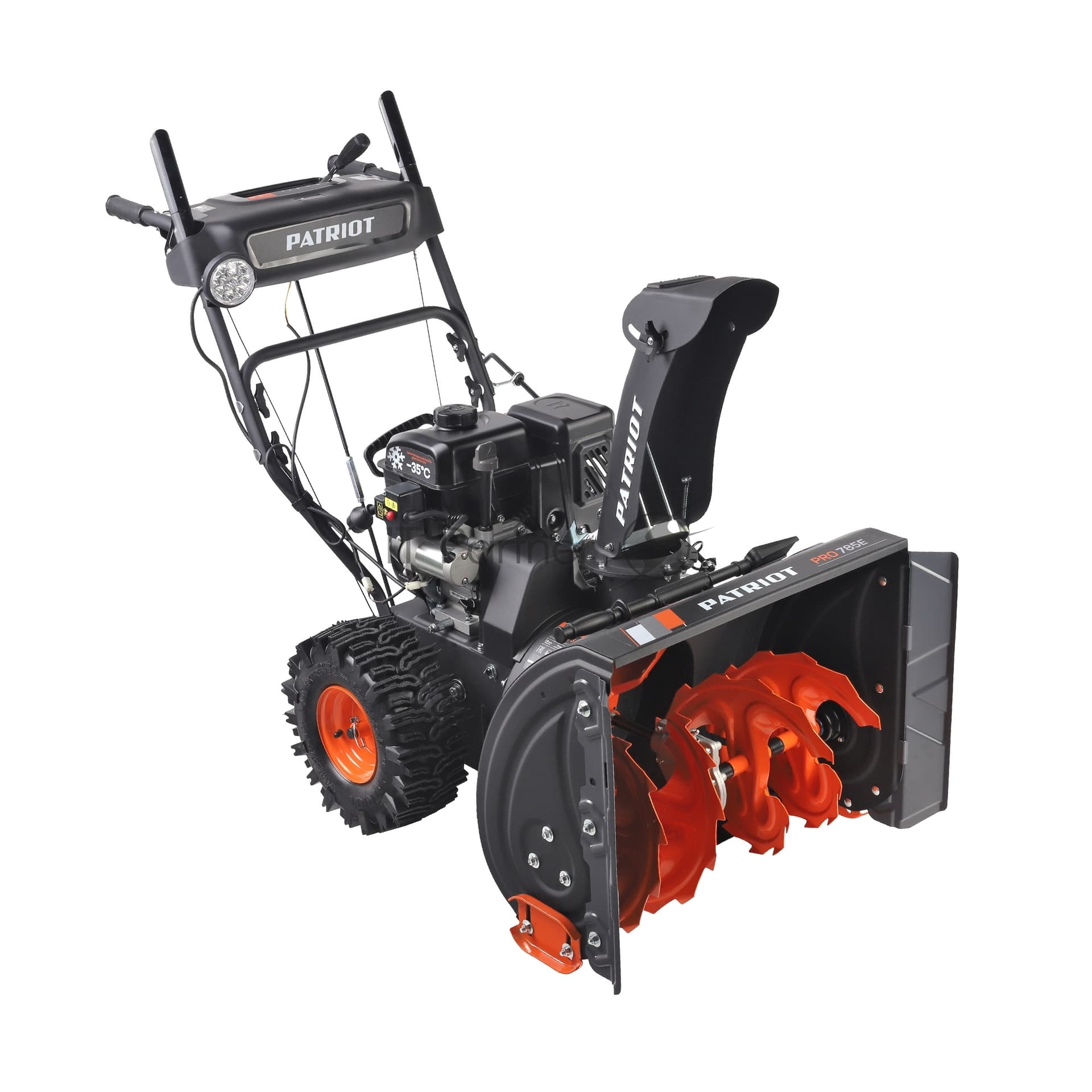 Снегоуборщик PATRIOT PRO 785 Е 7,8 л.с.,стартер Ручной/220в, подогрев ручек, ковш 71см. колеса Winter Extreme 14x5,50-7