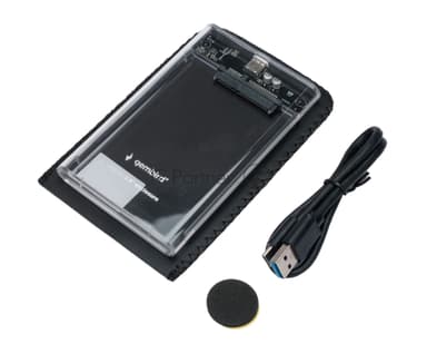 Внешний корпус Gembird EE2-U3S-7 USB 3.0 для 2.5" HDD/SSD порт Type-С, SATA III, пластик, прозрачный