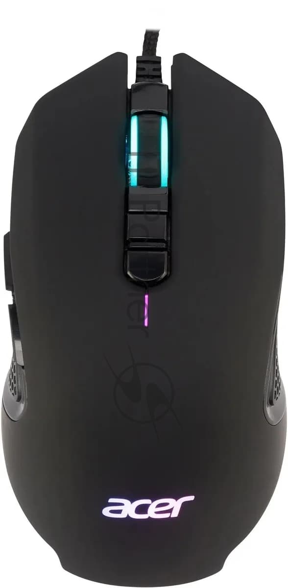 Мышь игровая компьютерная/ Проводная игровая мышь ACER OMW160 Wired USB Gaming Mouse (6400dpi) RGB (8but) black