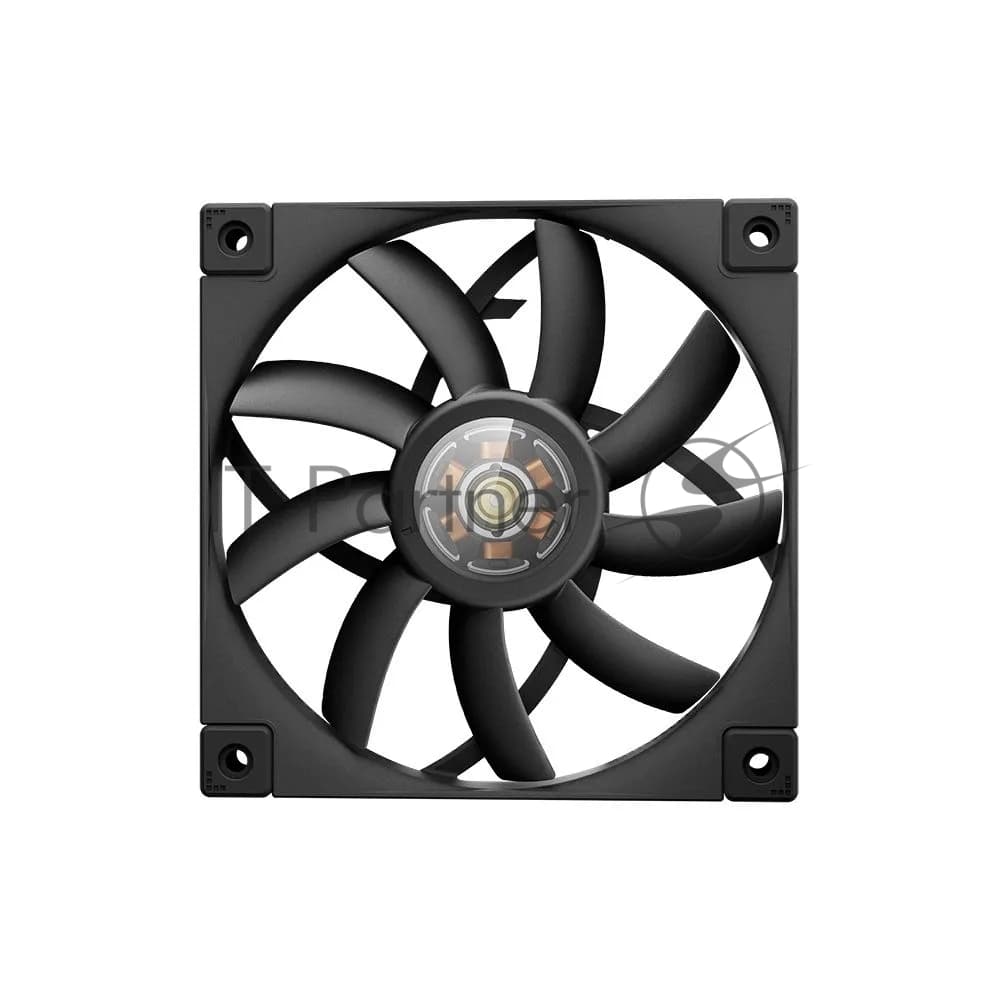 Вентилятор для корпуса DEEPCOOL FT12 SLIM черный, 120 мм, 1850 об/мин, 25.6 дБ, 4 pin