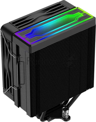 Кулер для процессора Bloody BD-AC205-ARGB1 ARGB черный, 120 мм, алюминий/медь, 1600 об/мин, 26 дБ, 4 pin, 205 Вт, 154 мм