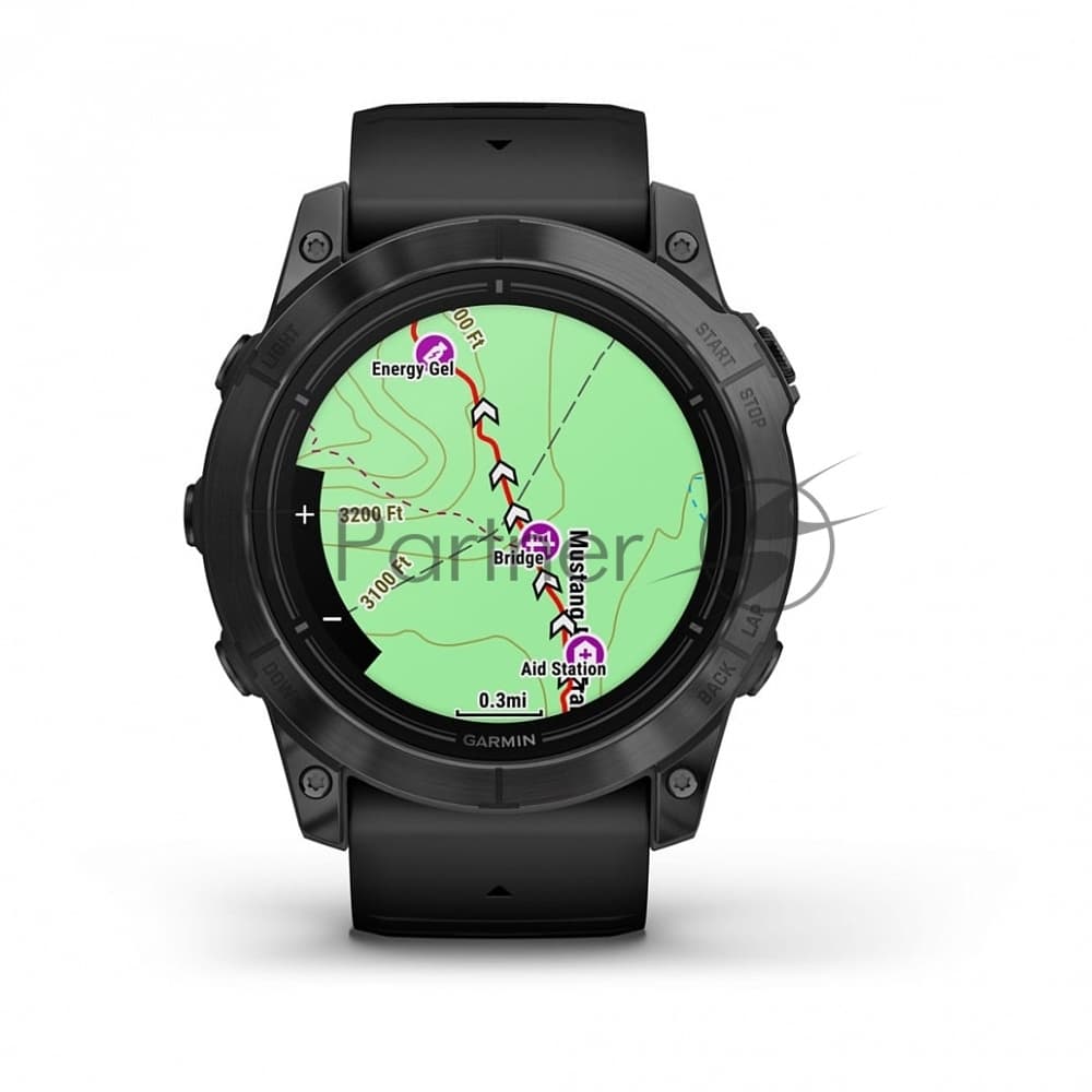 Умные часы Garmin Epix Pro Gen 2 Standard Edition, 1.4" AMOLED, ANT+, Bluetooth, GPS, NFC, Wi-Fi, 10 ATM, серый / черный