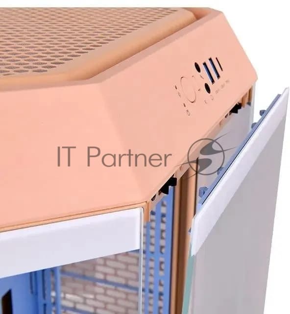 Корпус Thermaltake The Tower 300 Peach Fuzz розовый без БП mATX 8x120mm 6x140mm 2xUSB3.0 audio bott PSU