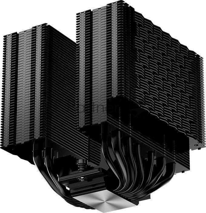 Кулер для процессора/ CPU Cooler PCCooler RZ820 Display BK (290W, 4-pin PWM, LED, 169mm, Al/Cu, 8x6mm, 1x140mm + 1x150mm, 71.9/78.7CFM, 27.1/35.8dBA, 1500/2500RPM, S: 1851/1700/1200/115X/20XX, AM5/AM4, black)