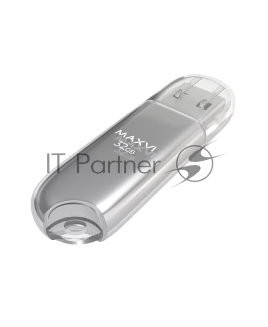 Флешка USB Maxvi P1 32GB silver (FD32GBUSB20C10P1)
