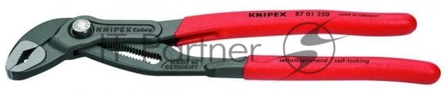 Ключ Knipex 8701250 -"КОБРА"250мм универсальные переставные с пластмас нескользящими чехлами