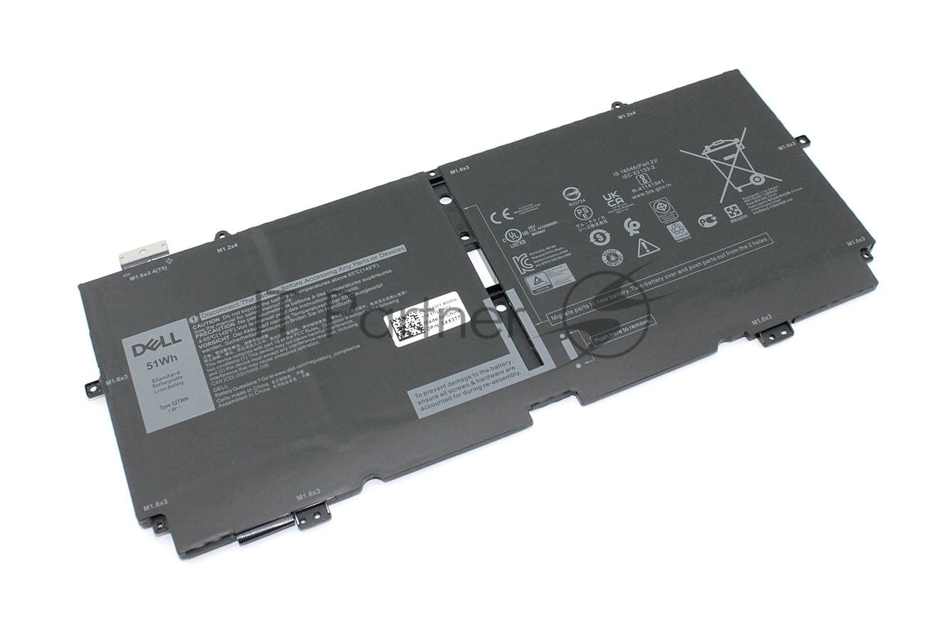 Аккумуляторная батарея для ноутбука Dell XPS 13 9310 7.6V 6710mAh