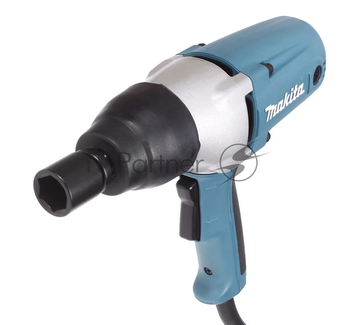 Гайковерт Makita TW0350 Гайковерт, патрон: квадрат 1/2", количество скоростей: 1, мощность 400 Вт, реверс, вес 2.9 кг