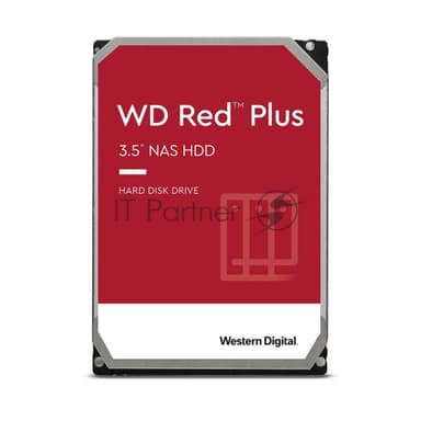Жесткий диск WD Original SATA-III 6Tb WD60EFZX NAS Red Plus (5640rpm) 128Mb 3.5"