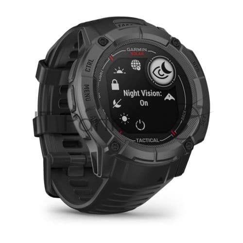 Умные часы Garmin Instinct 2X Solar, 1.0" MIP, 5G, Bluetooth, IPX7, черный