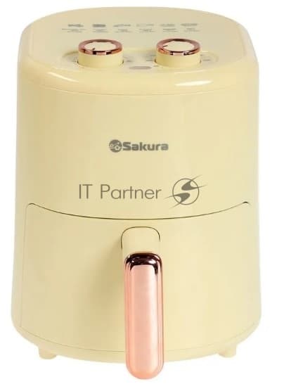 (Распродажа) Аэрогриль Sakura SA-7677W 4л 30мин таймер