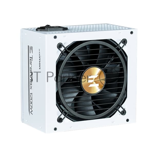Блок питания Zalman TeraMax II WH Retai (ZM1200-TMX2 WH), 1200Вт, 80 PLUS Gold, 120мм, модульный, белый