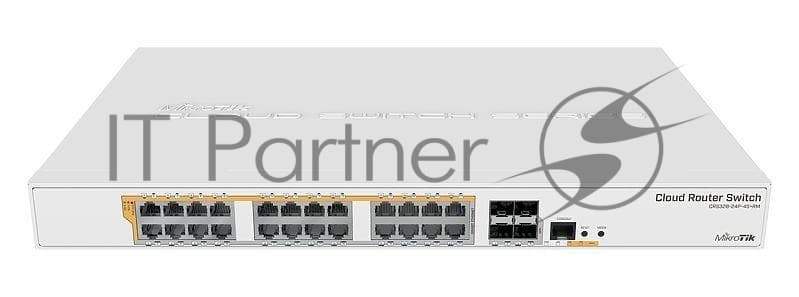 Маршрутизатор 24 POE+/SFP+ CRS328-24P-4S+RM MIKROTIK